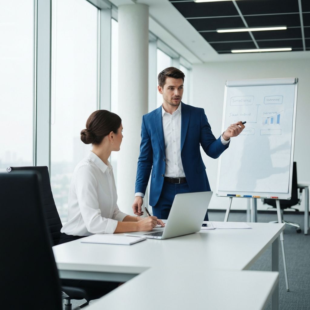 Zespół AICOM w biurze